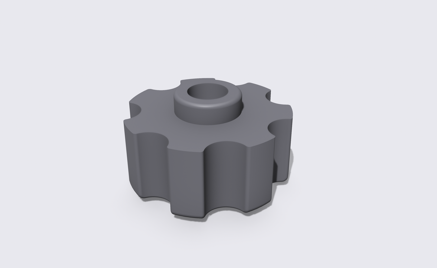 M6 knob 3D file